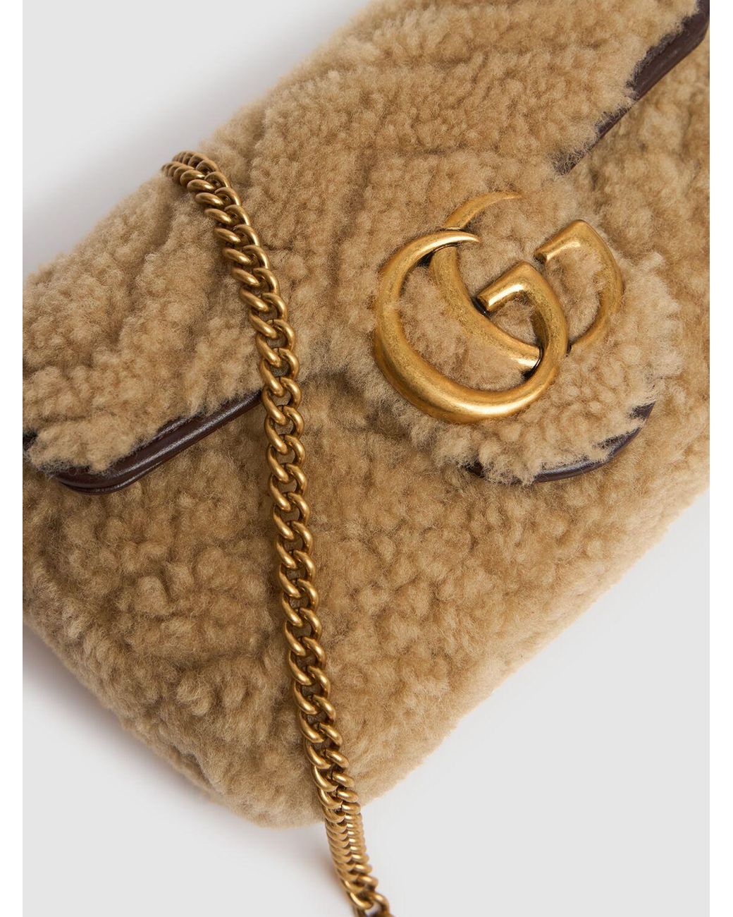 Gucci tan marmont bag new arrivals