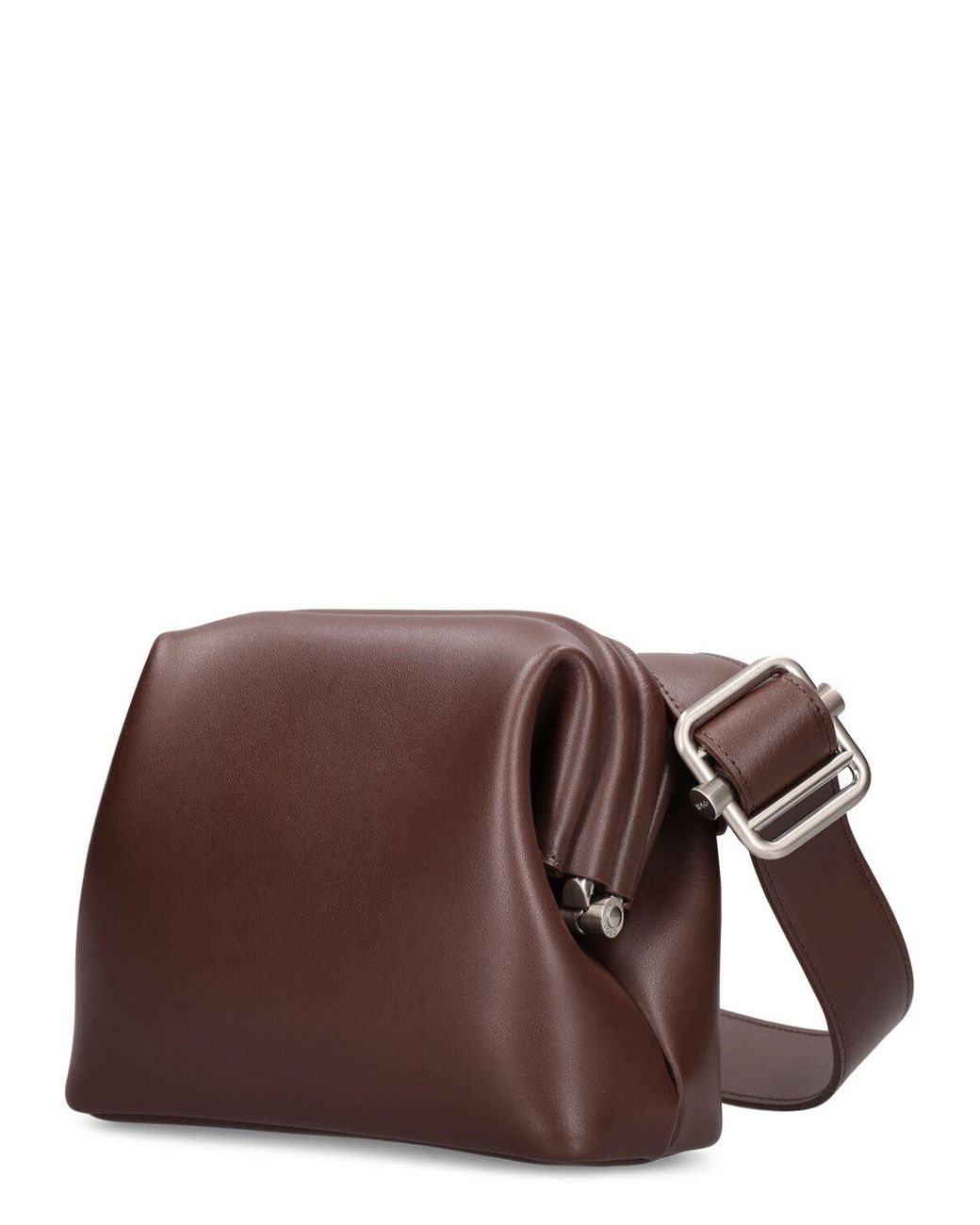 OSOI Mini Brot Leather Shoulder Bag in Brown | Lyst UK