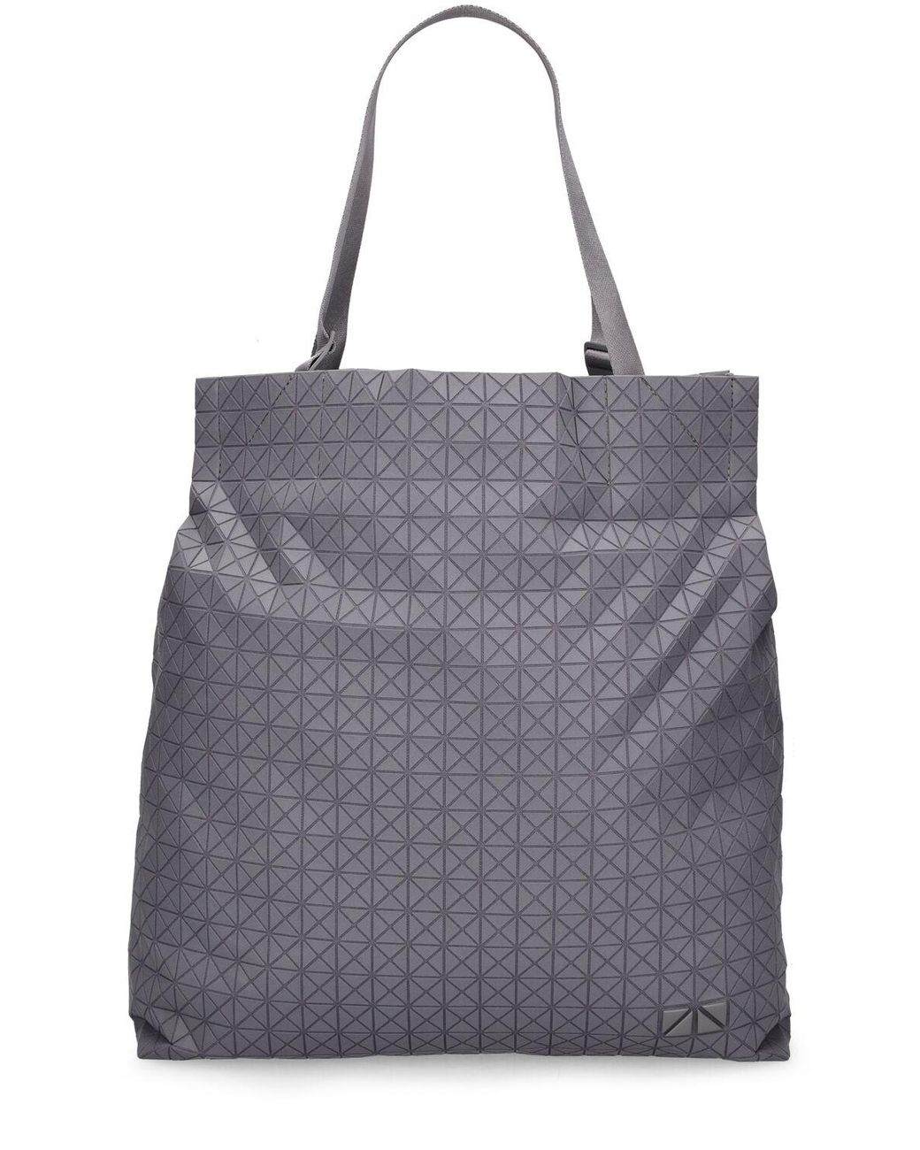 Bao Bao Issey Miyake Small Cart Cotton Tote Bag in Grey for Men | Lyst UK