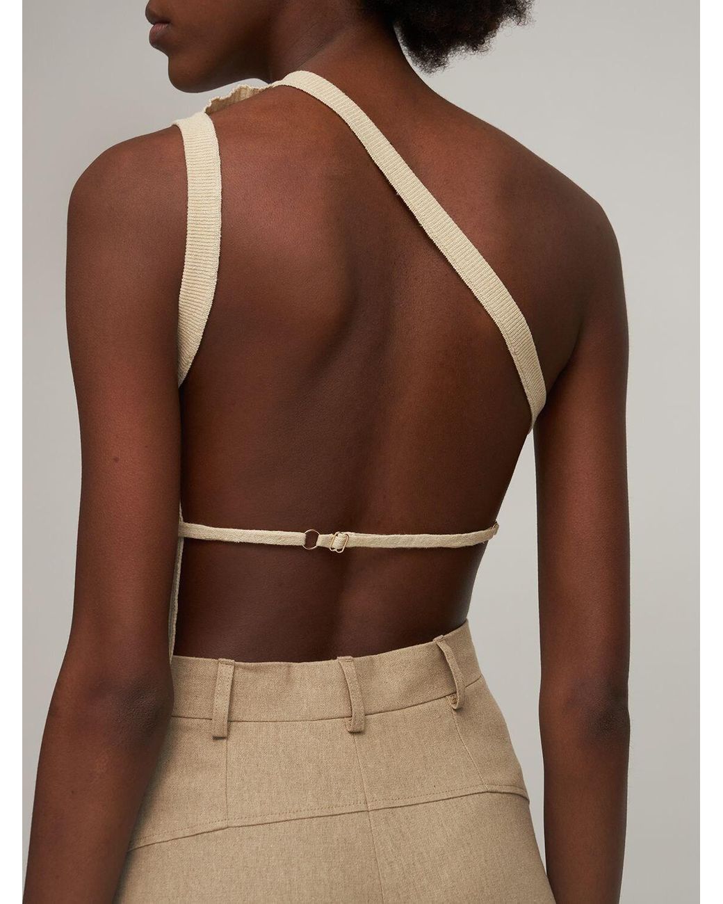 Jacquemus La Maille Ascu One Shoulder 