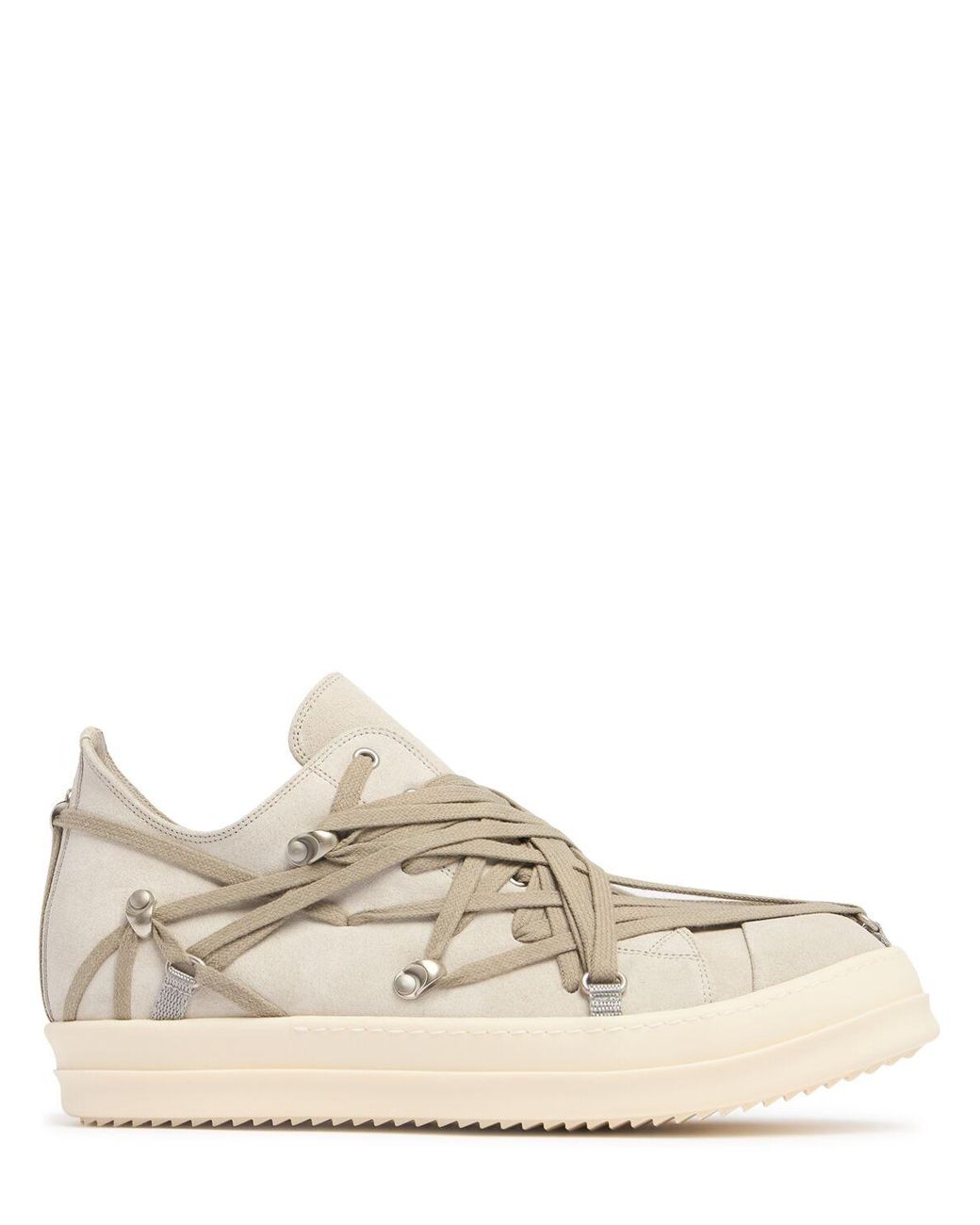 スニーカー RICK OWENS MEGALACED SNEAKERS Rick Owens Megalaced Low Sneakers for Men | Lyst Canada