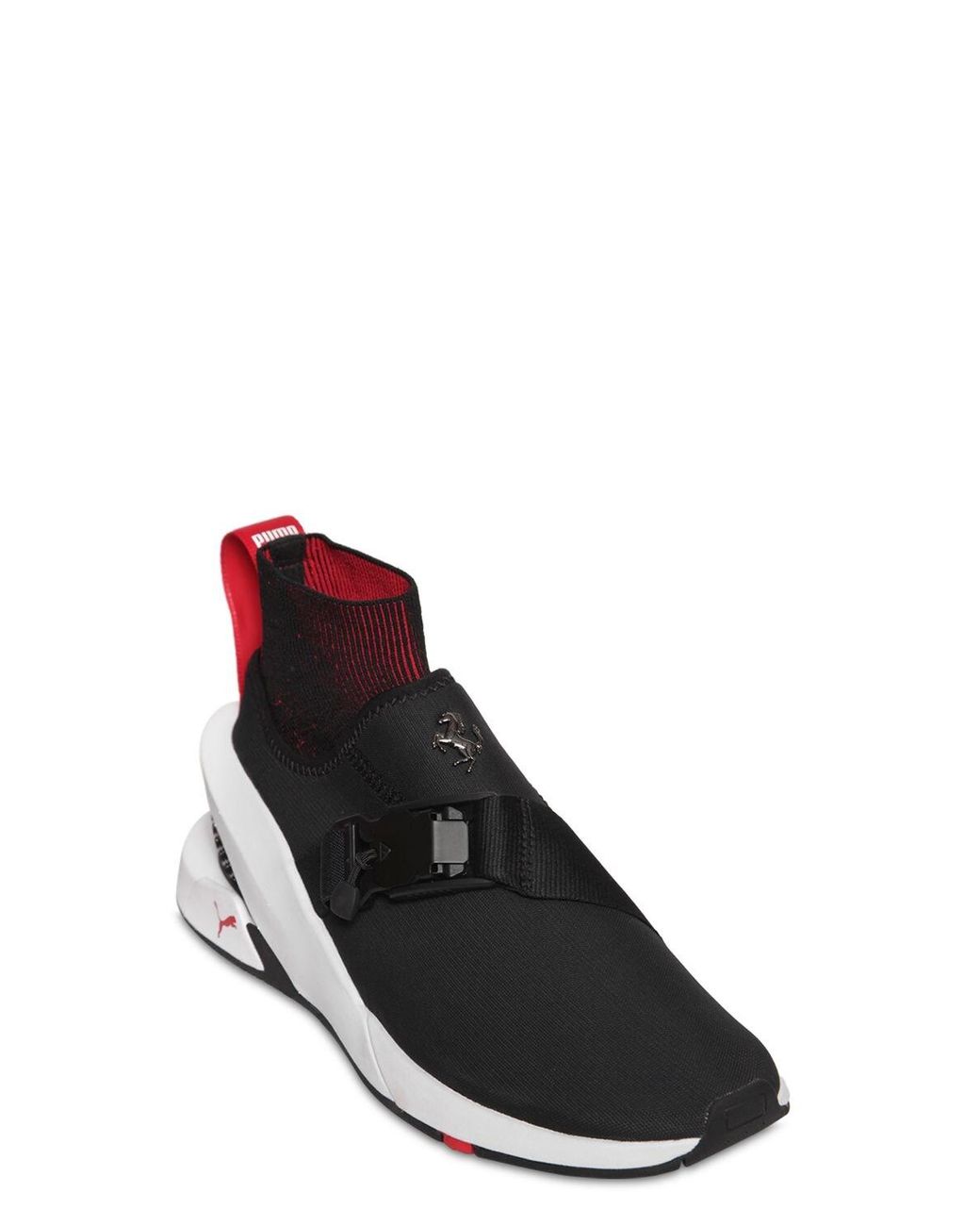 Ferrari Puma Ionf Web Sneakers in Black for Men | Lyst Australia