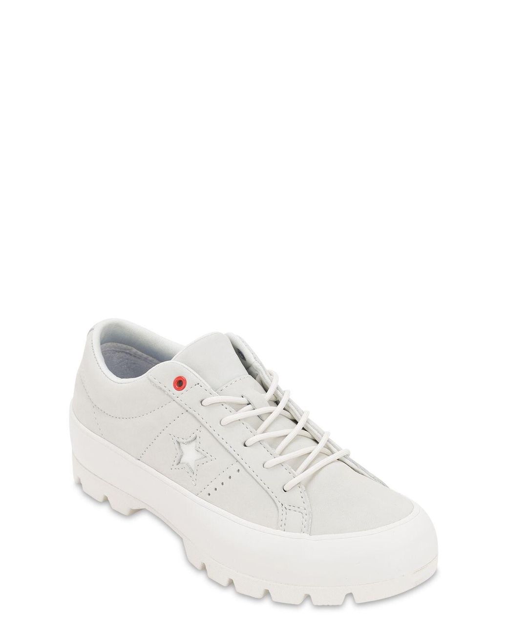 one star lugged low top