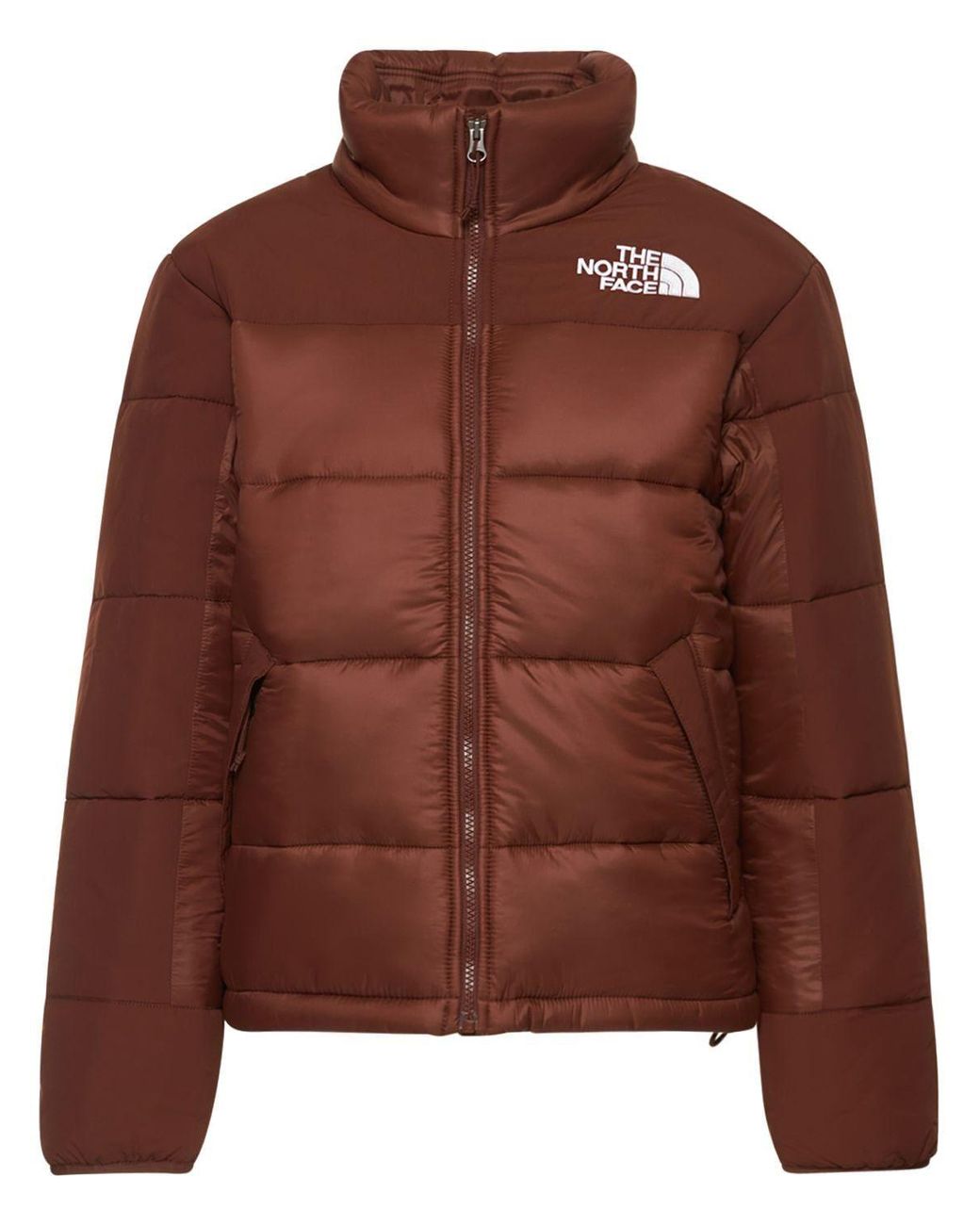 The North Face Hymalaian Puffer Jacket in Brown | Lyst