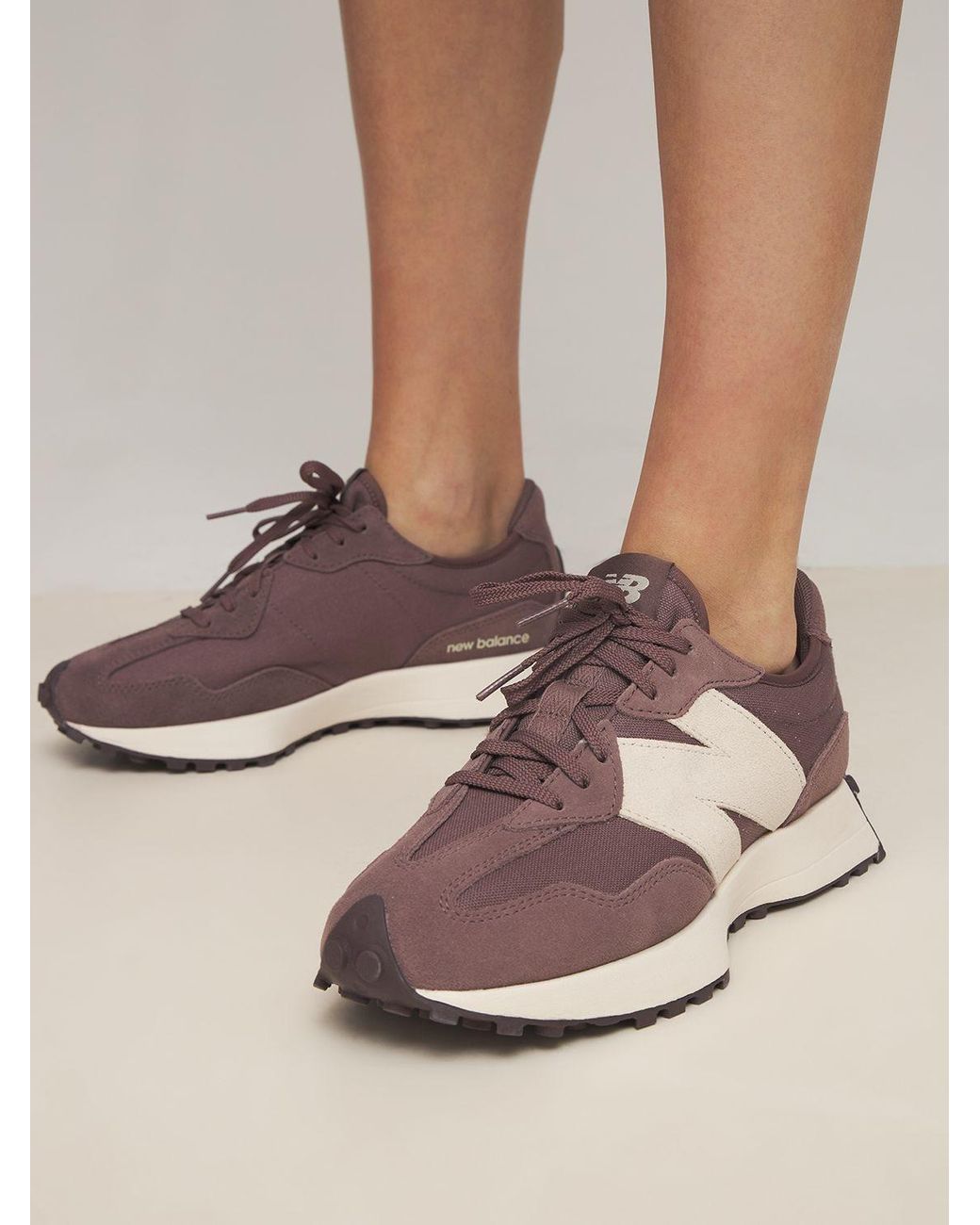 New balance 327 suede mesh top