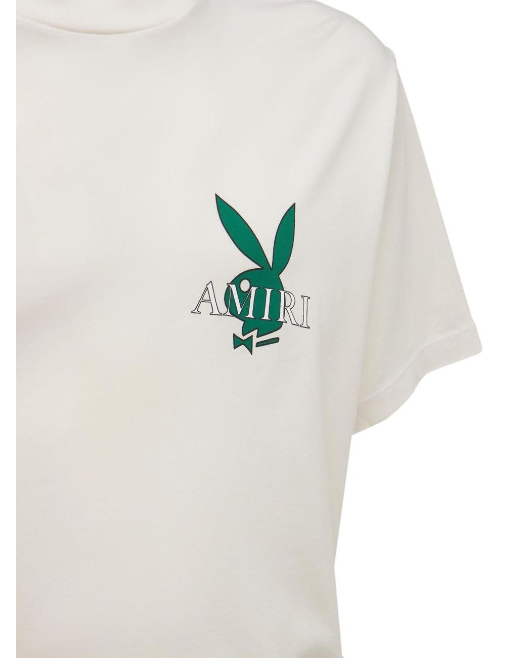 amiri-white-T-shirt-En-Jersey-