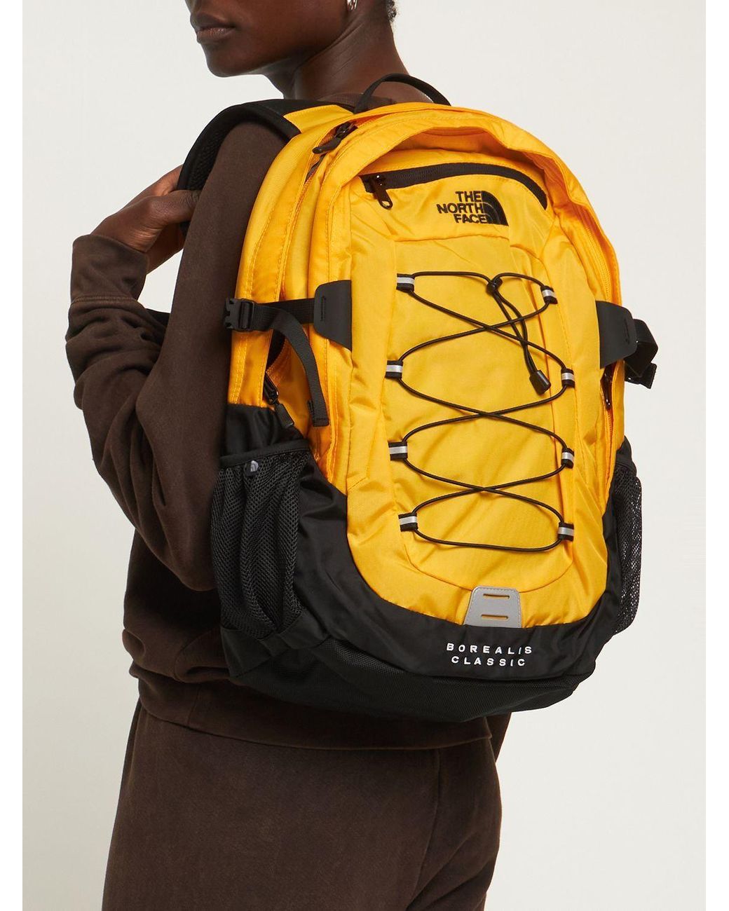 The North Face 29l Borealis Classic Nylon Backpack in Yellow | Lyst