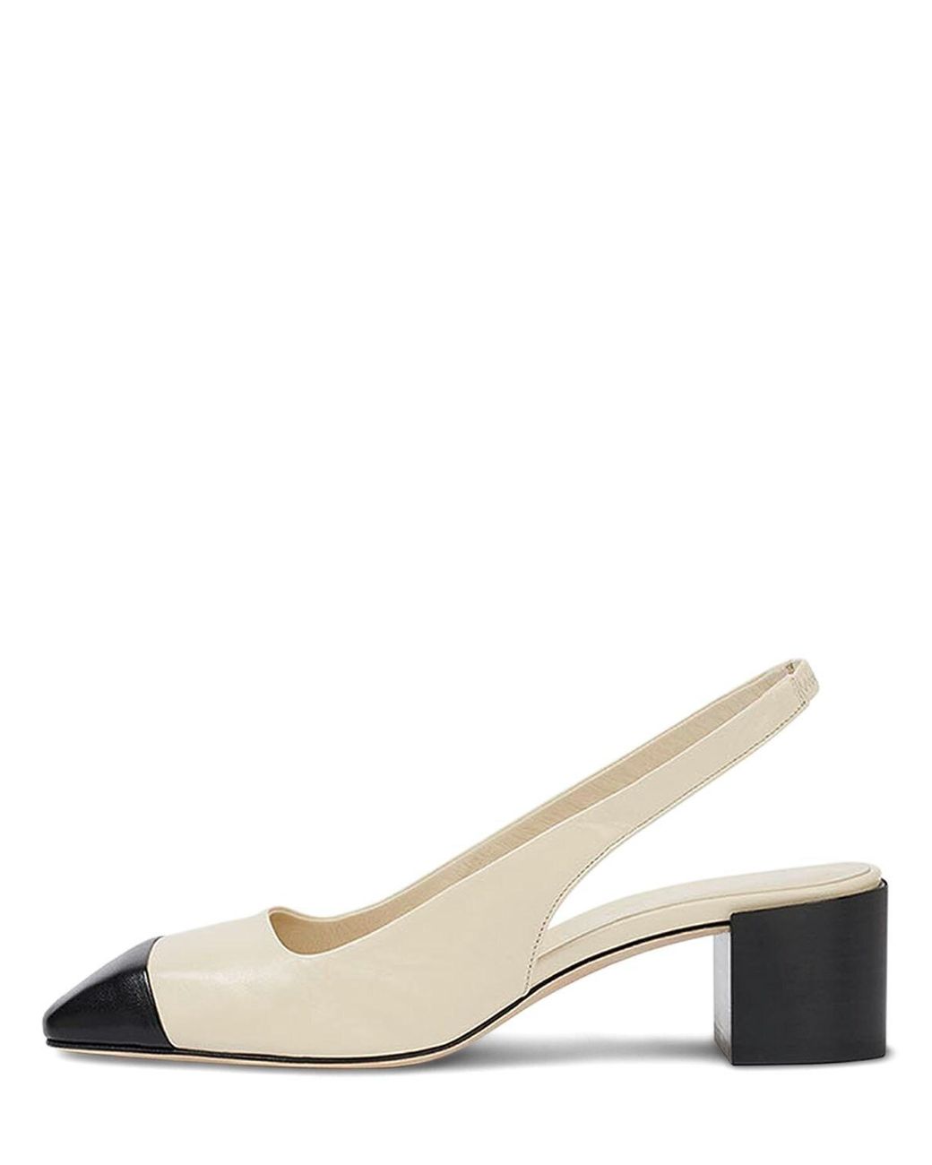 Aeyde 45mm Alessia Leather Slingback Pumps | Lyst