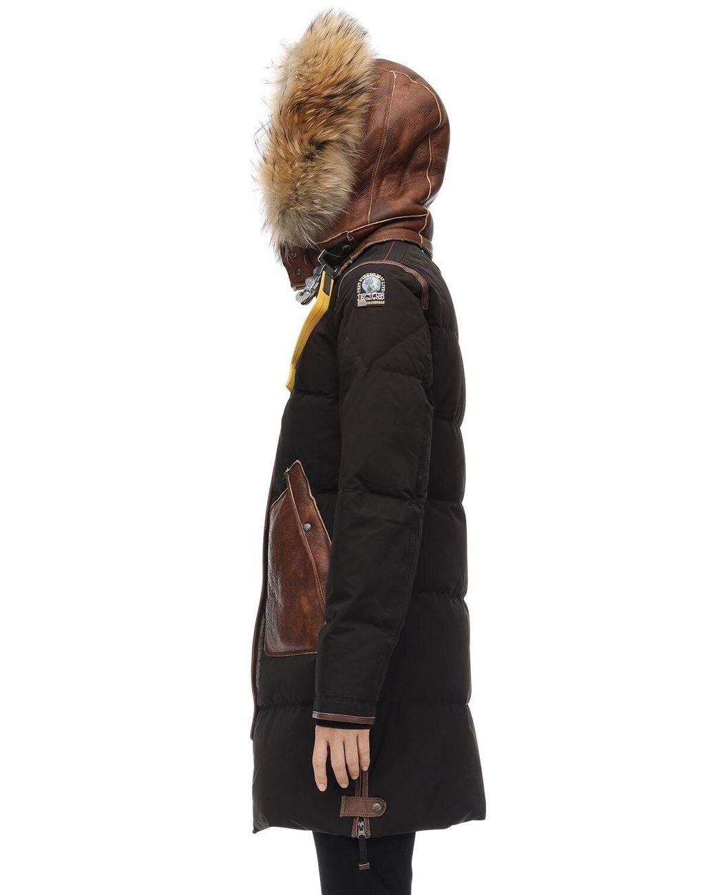 Parajumpers Long Bear Special Edition Down Jacket in Black Parajumpers Long Bear Special Edition Down Jacket in Black