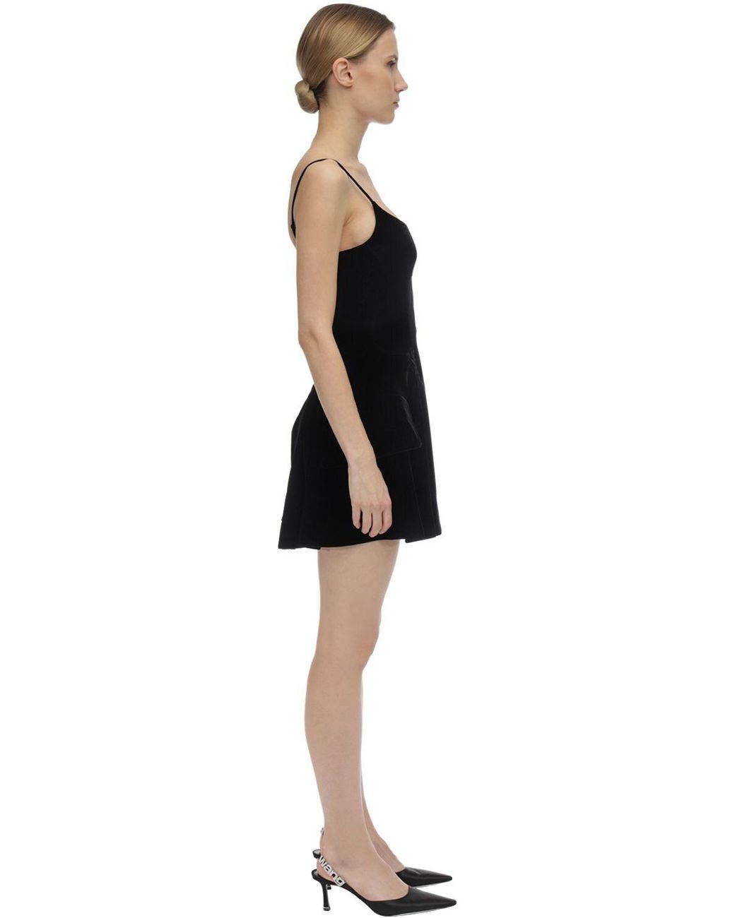Alexander wang hotsell velvet mini dress