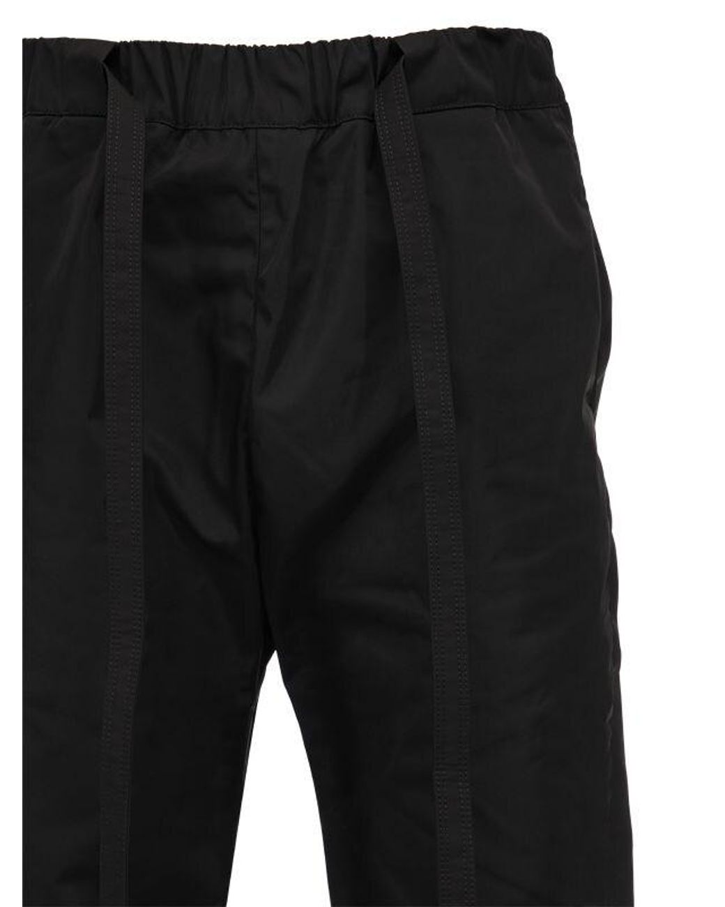 Fear Of God Baggy Nylon Pants in Black for Men