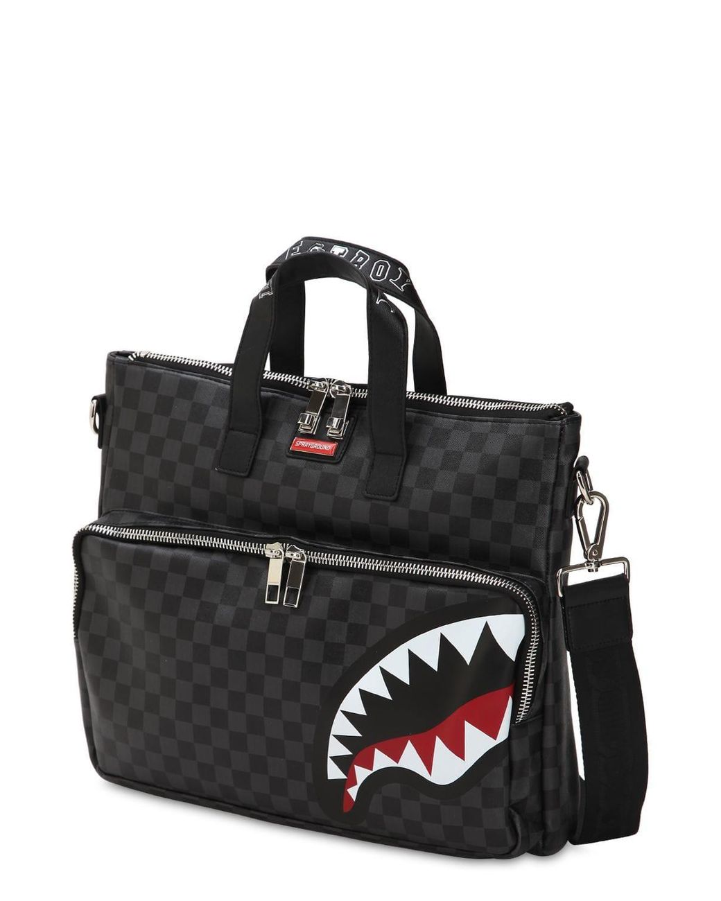 SHARKS IN PARIS CITY STREAKS DUFFLE