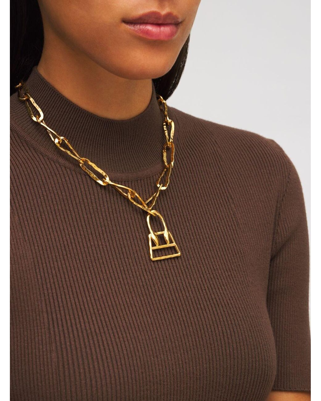 Jacquemus Le Collier Chiquita Necklace in Gold (Metallic) | Lyst