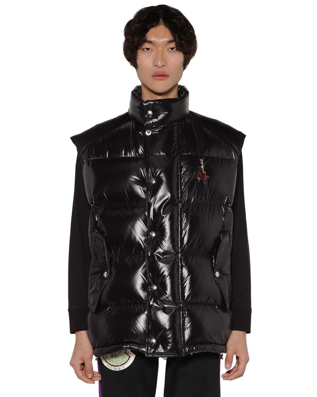 Moncler x palm angels vest deals