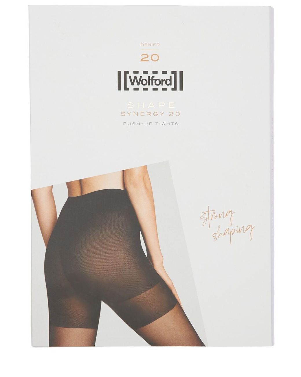 Wolford Synergy 20 Push-up Stockings in Black - Lyst