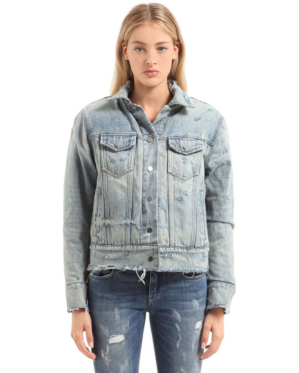 amiri bomber denim jacket