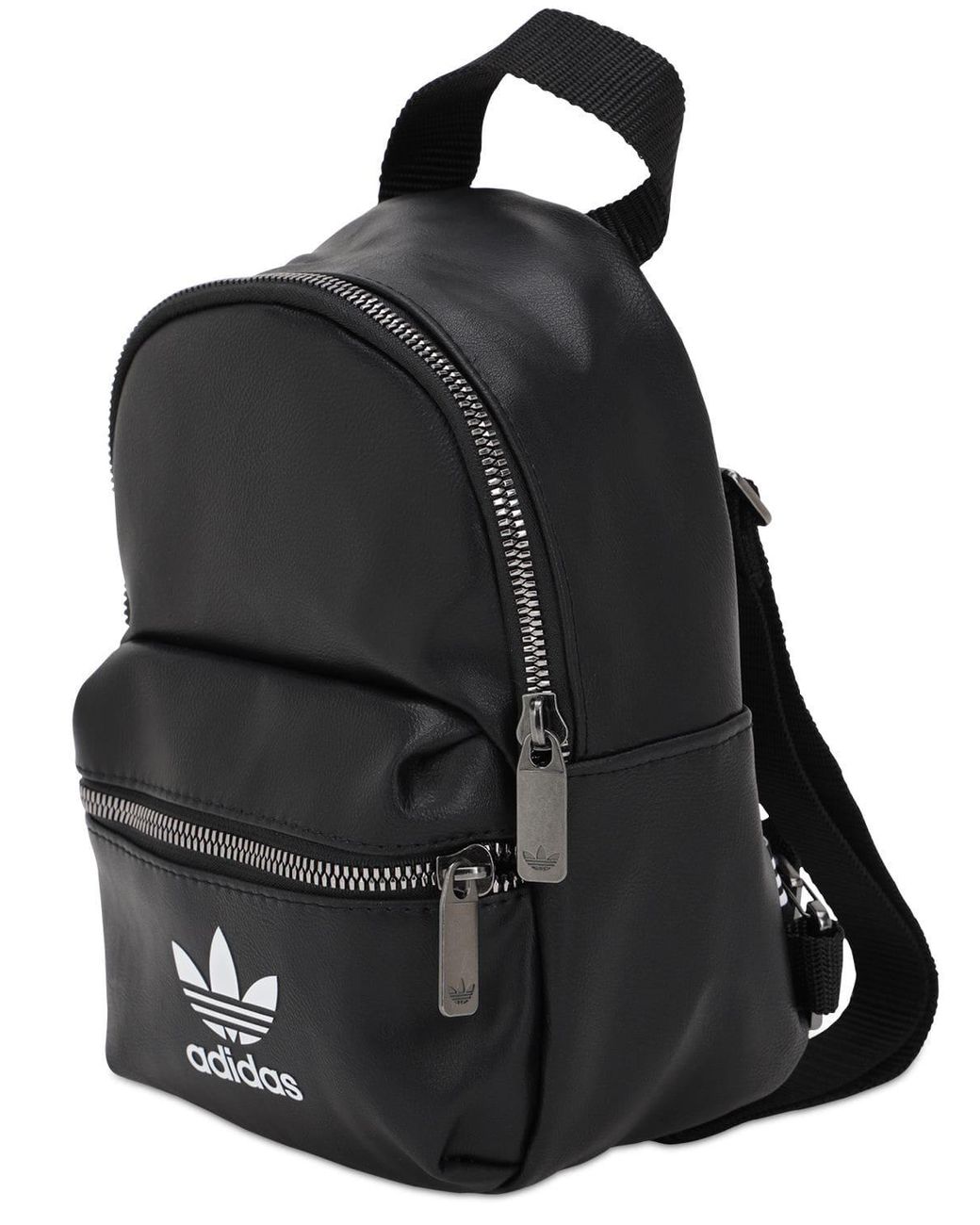 adidas Originals Rucksack Aus Kunstleder Mit Logo in Schwarz | Lyst DE