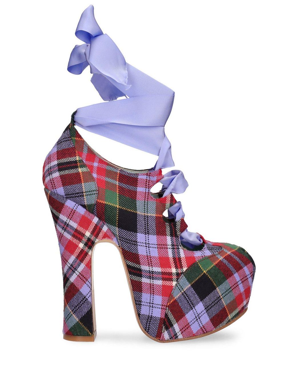 ★vivienne westwood★Elevated Ghillie ヒールサンダル Tartan Vintage Vivienne Westwood A/W 1993/4 Elevated Ghillies