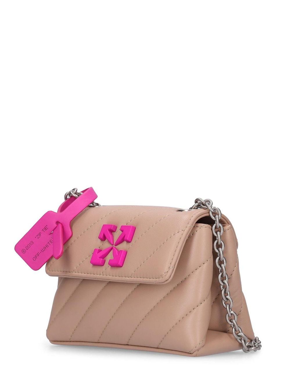 Off-White C/O Virgil Abloh 19SS Pink Stripe Shoulder Bag – The Factory KL