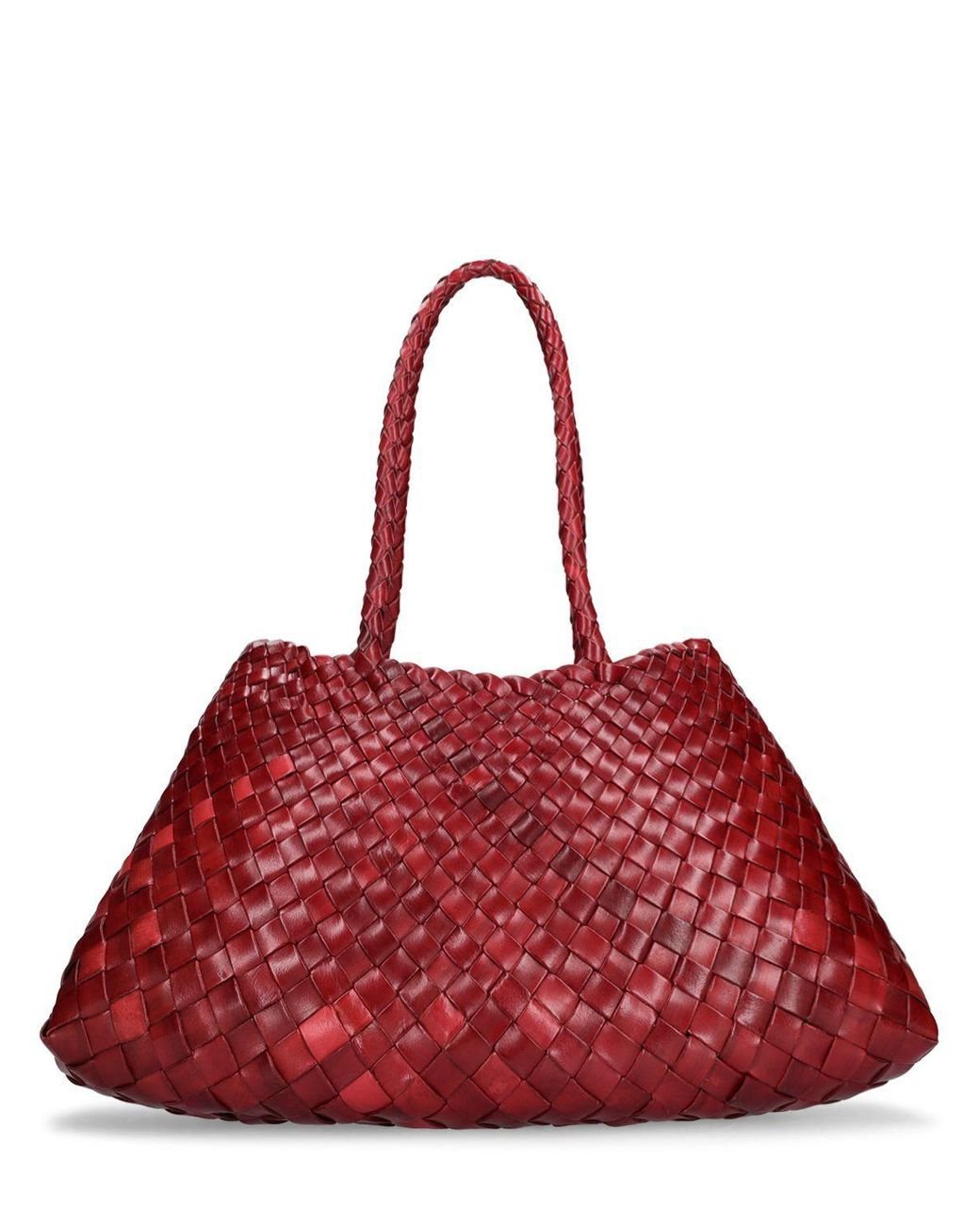 Dragon Diffusion Big Santa Croce Leather Tote Bag in Red Lyst