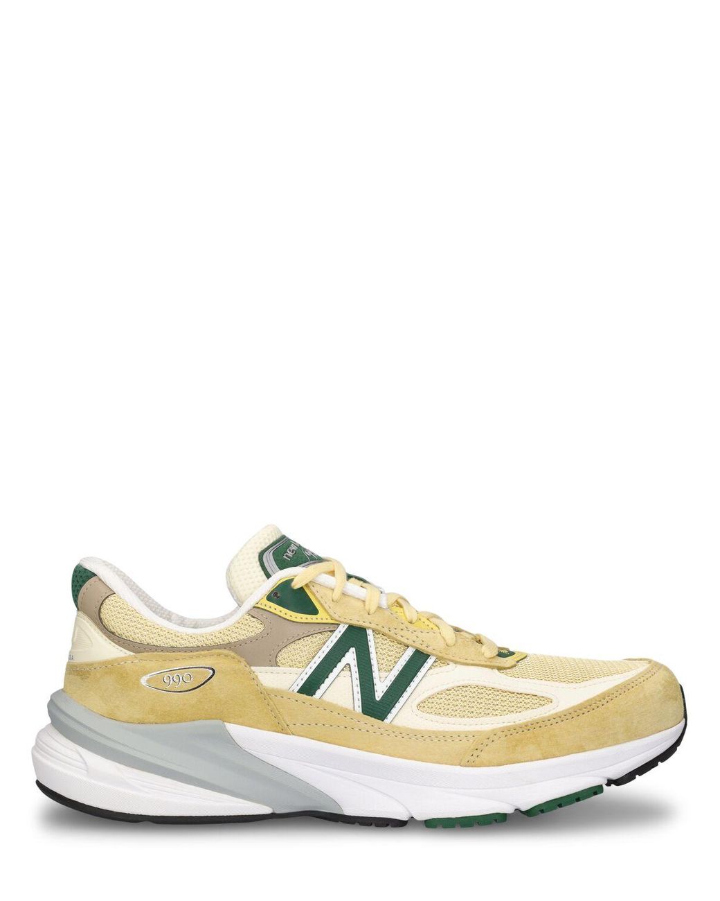 New Balance 990 V6 Made In Usa Sneakers in Yellow for Men | Lyst UK