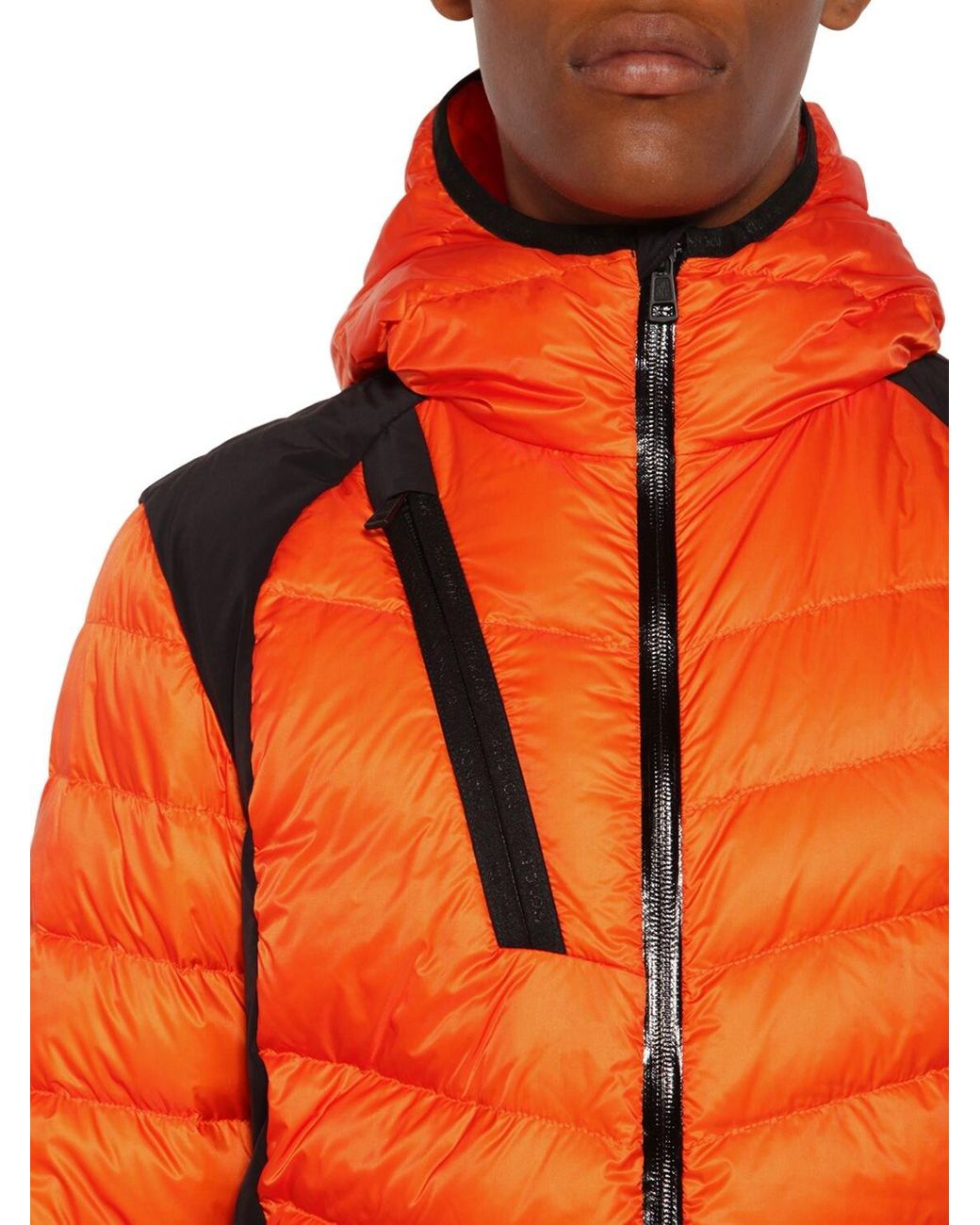 Moncler Deffeyes Nylon Down Jacket in Orange for Men | Lyst