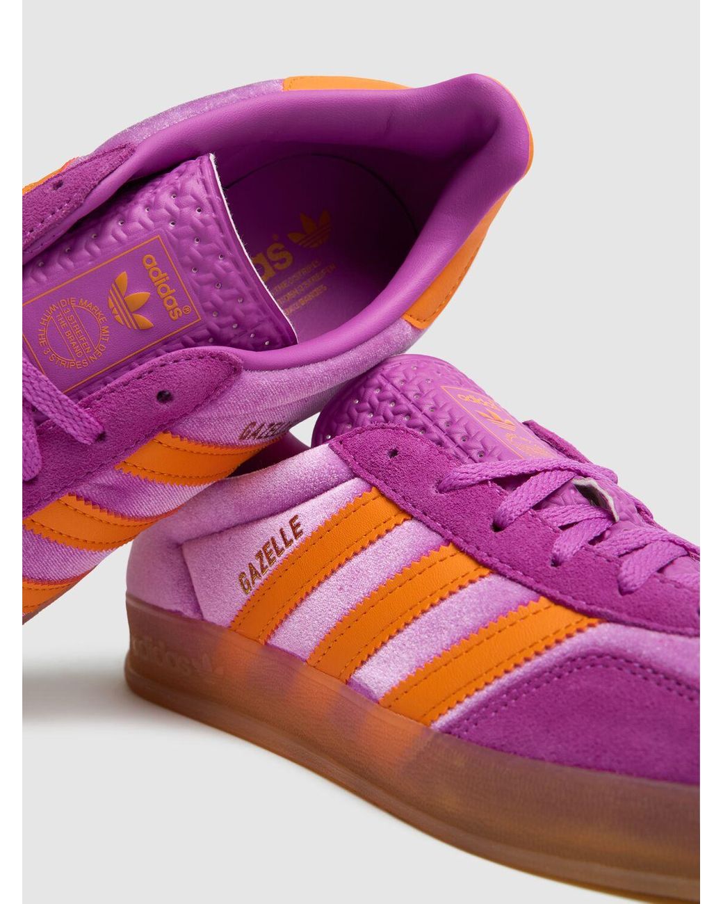 adidas Originals Gazelle Indoor Sneakers in Pink | Lyst