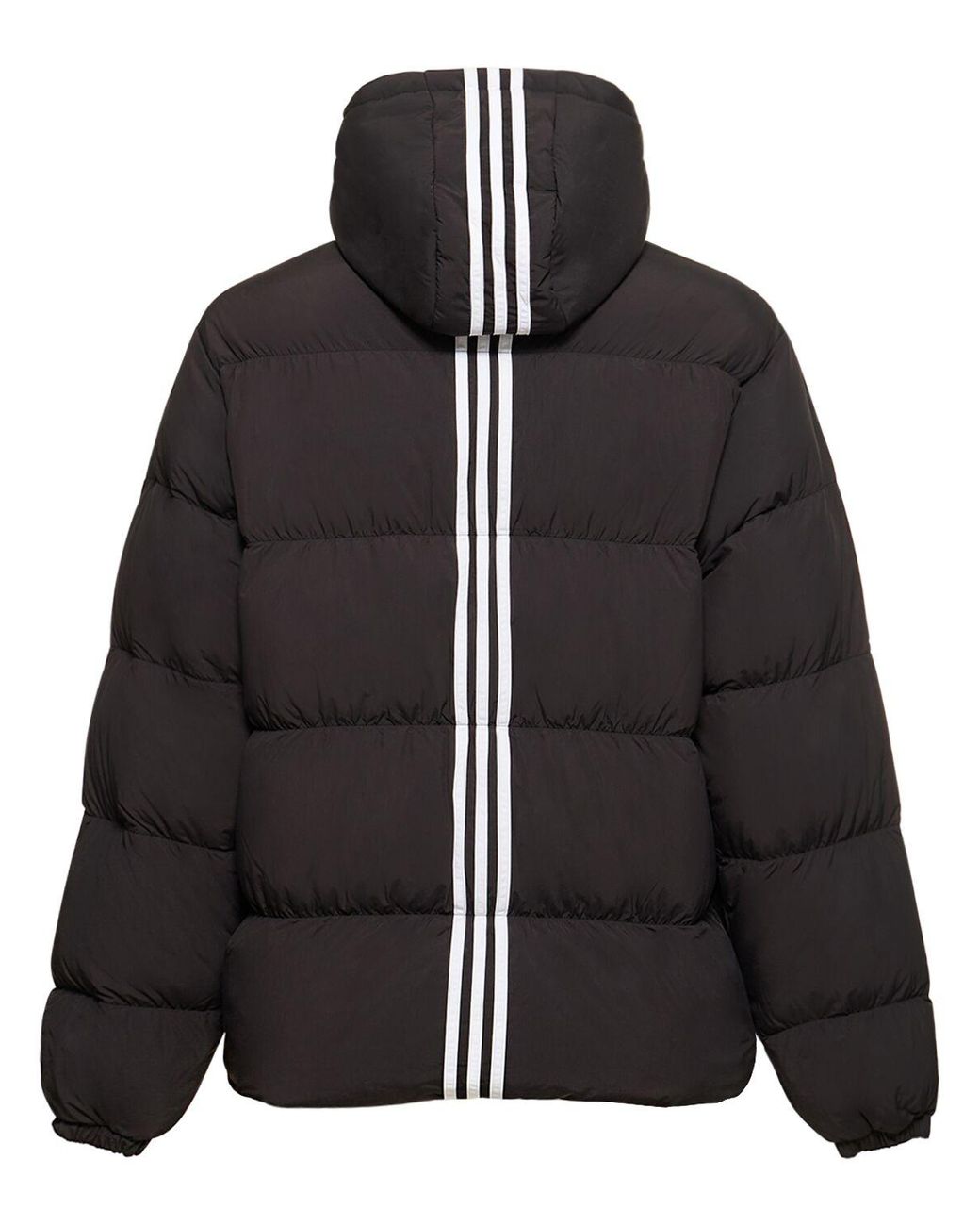 Adidas originals short down shop filled jacket in black