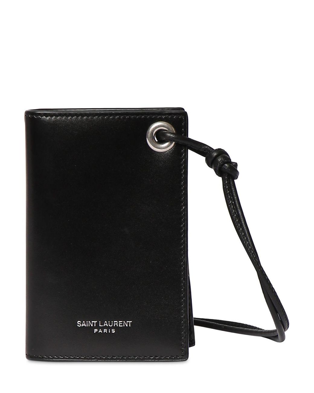 Ysl mens card wallet hotsell