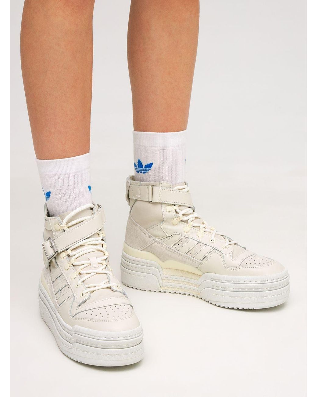 Adidas high cheap platform