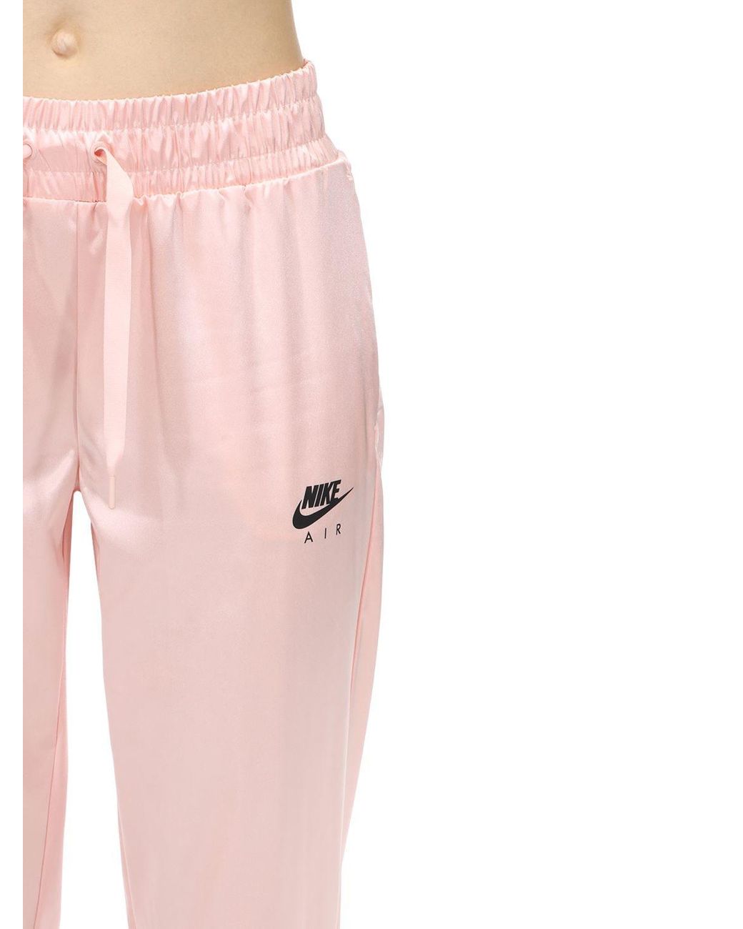 Pantaloni In Raso di Nike in Rosa | Lyst