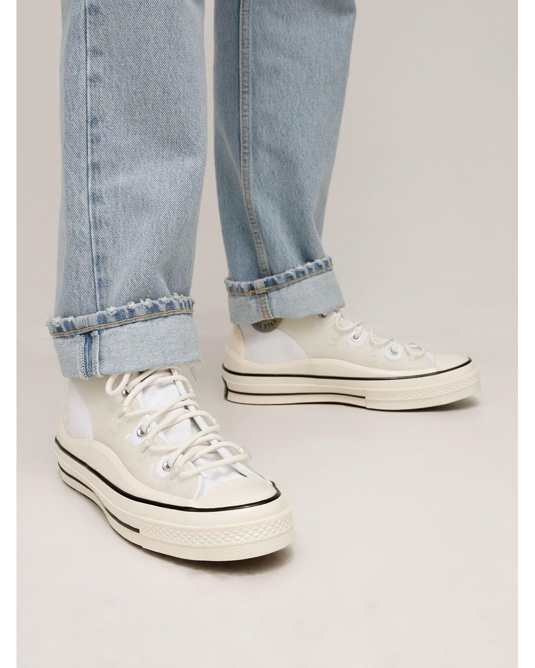 converse translucent white