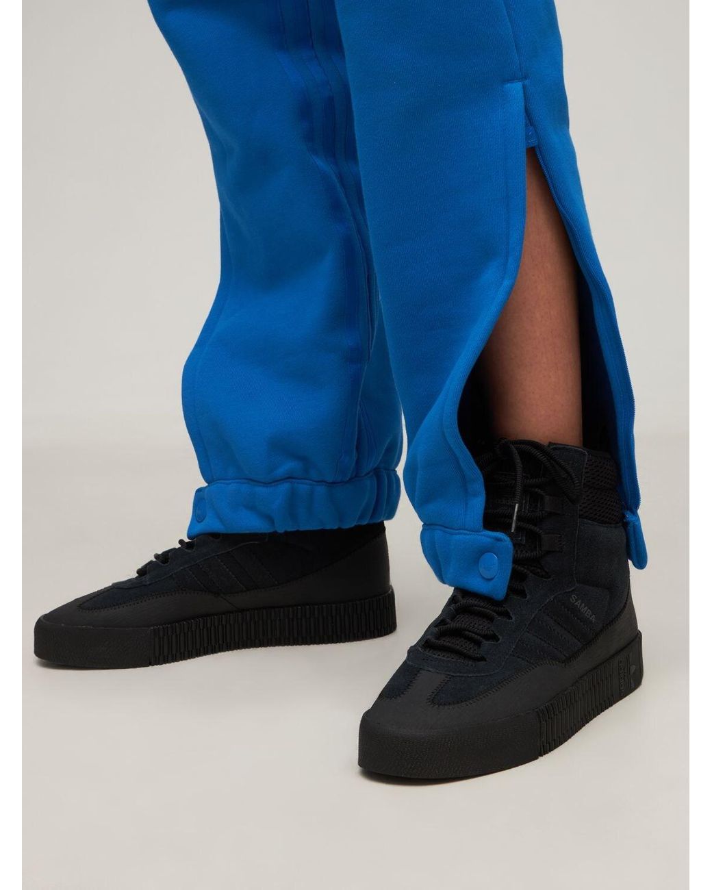 adidas Originals Samba Boots in Black | Lyst