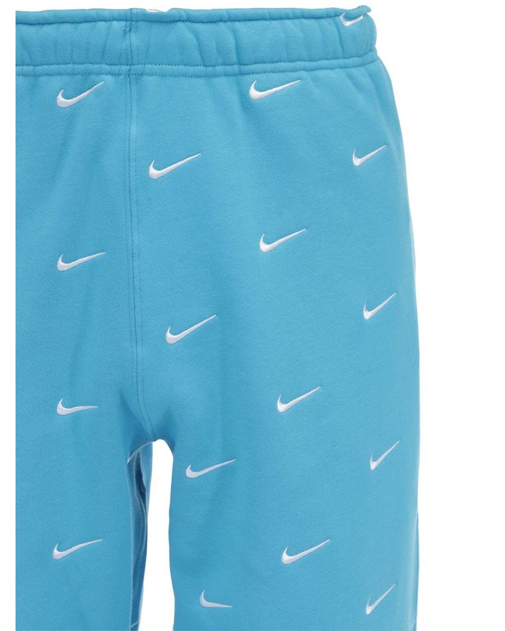 Nike Nrg Swoosh Logo Cotton Blend Pants 