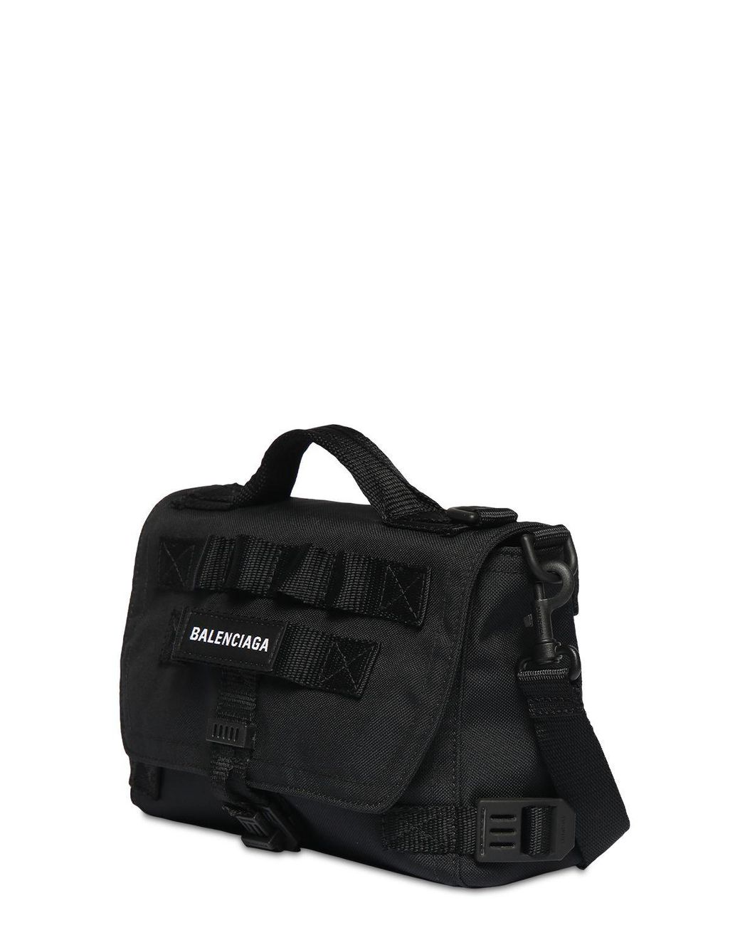 メンズ Balenciaga Army リサイクルナイロンメッセンジャー