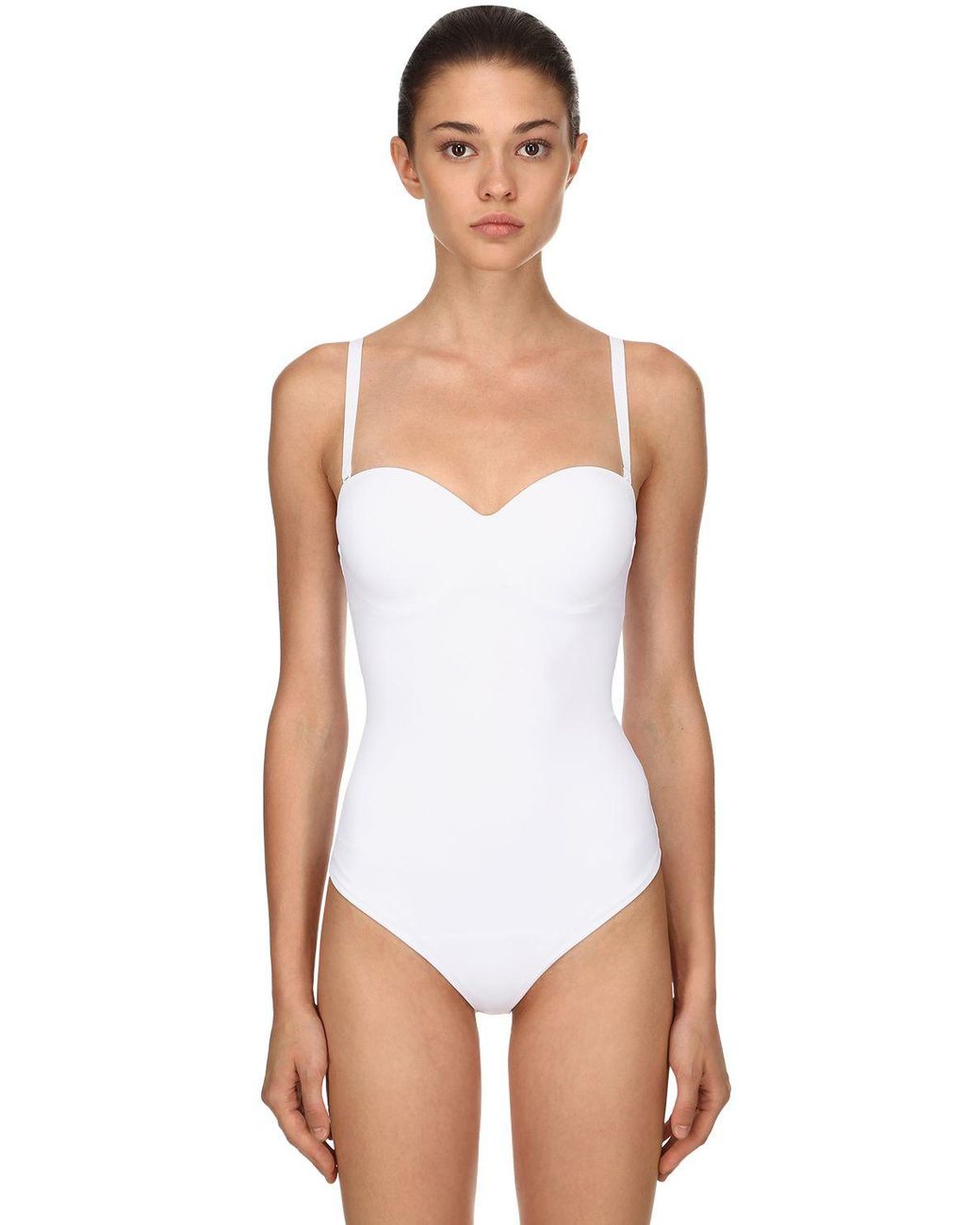 Elizabeth K - Mat De Luxe Forming Body-Suit 👏🏼 Wear this body casually as  seen in the picture, or dress it up with a leather skirt or trousers. Shop  Wolford Lingerie Essentials