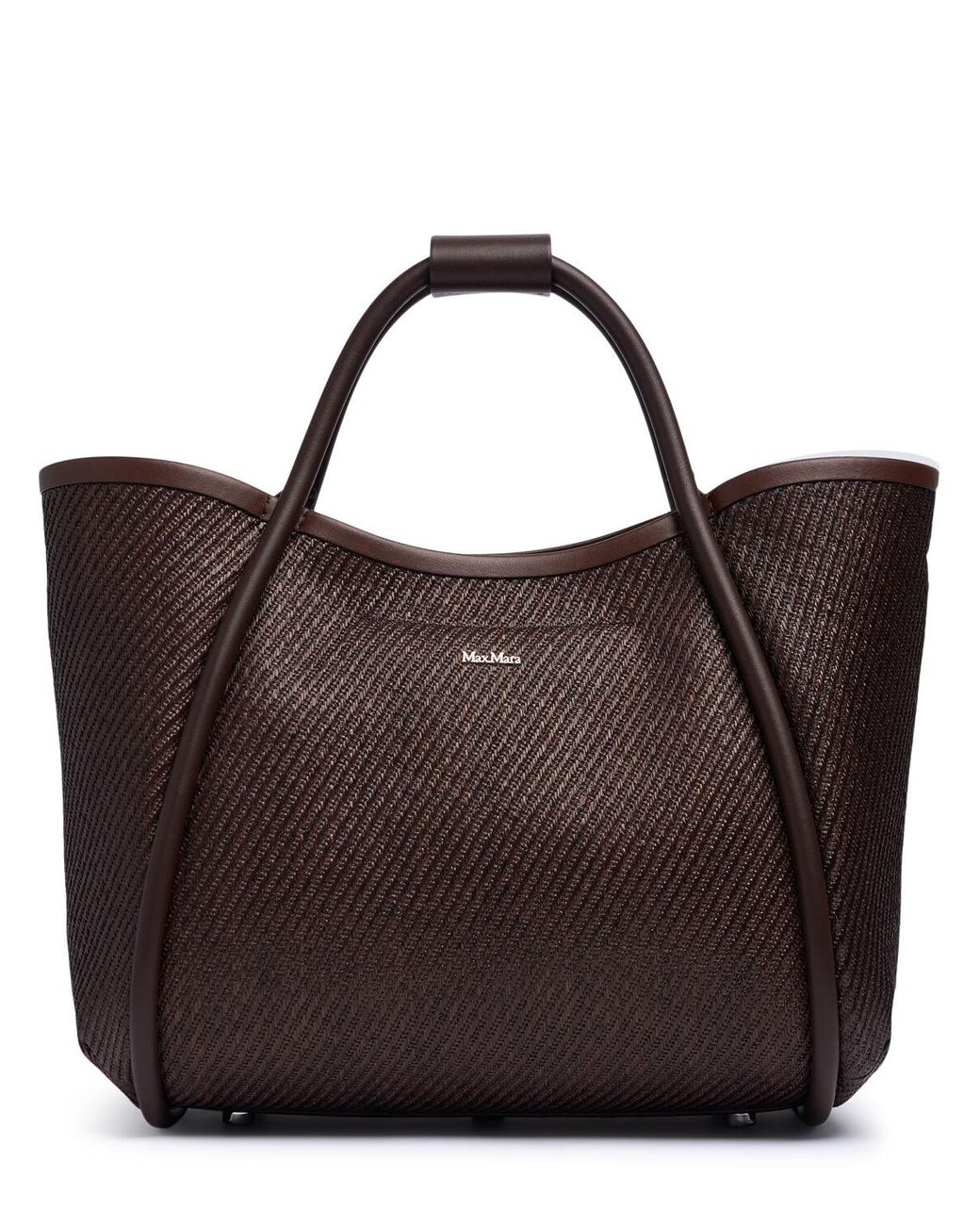 国内未入荷 ☆ Max Mara M Summer Marin raffia effect tote bag MAX MARA Xs Summer Marin Raffia Effect Bag Max Mara