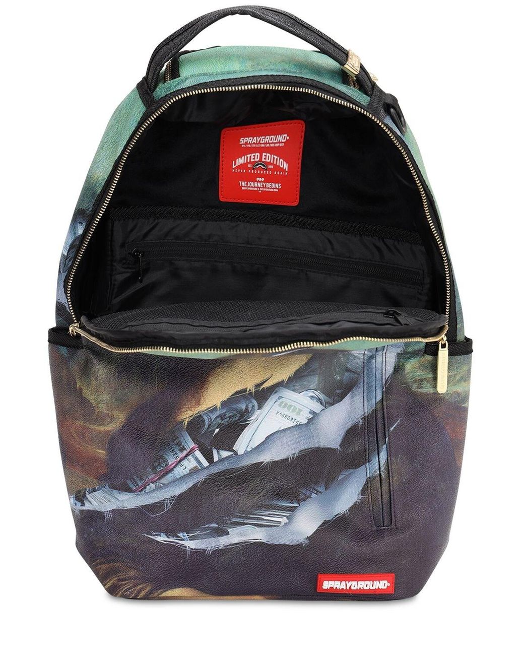 Sprayground Mona Lisa Stash Pvc 
