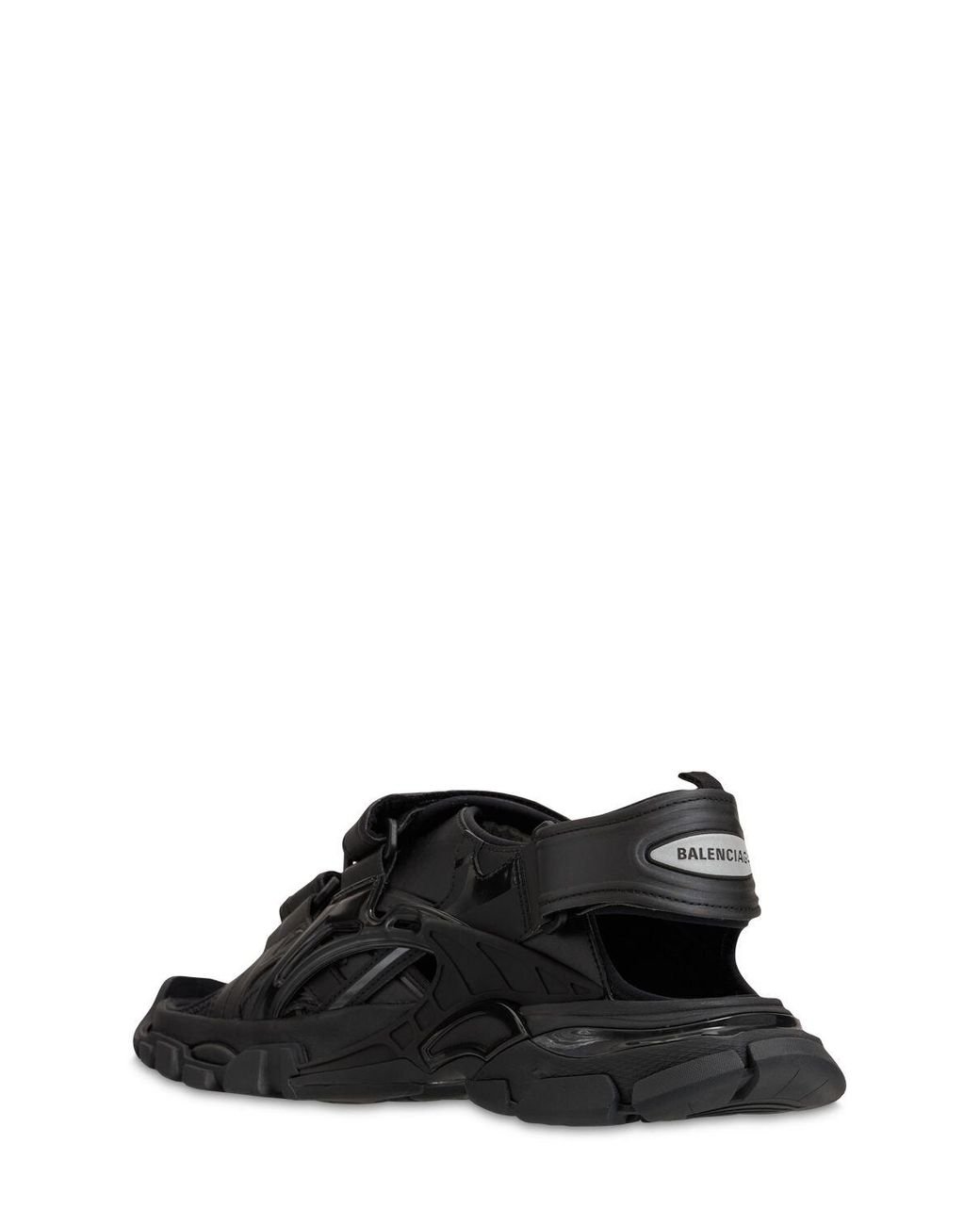 balenciaga sandals mens black