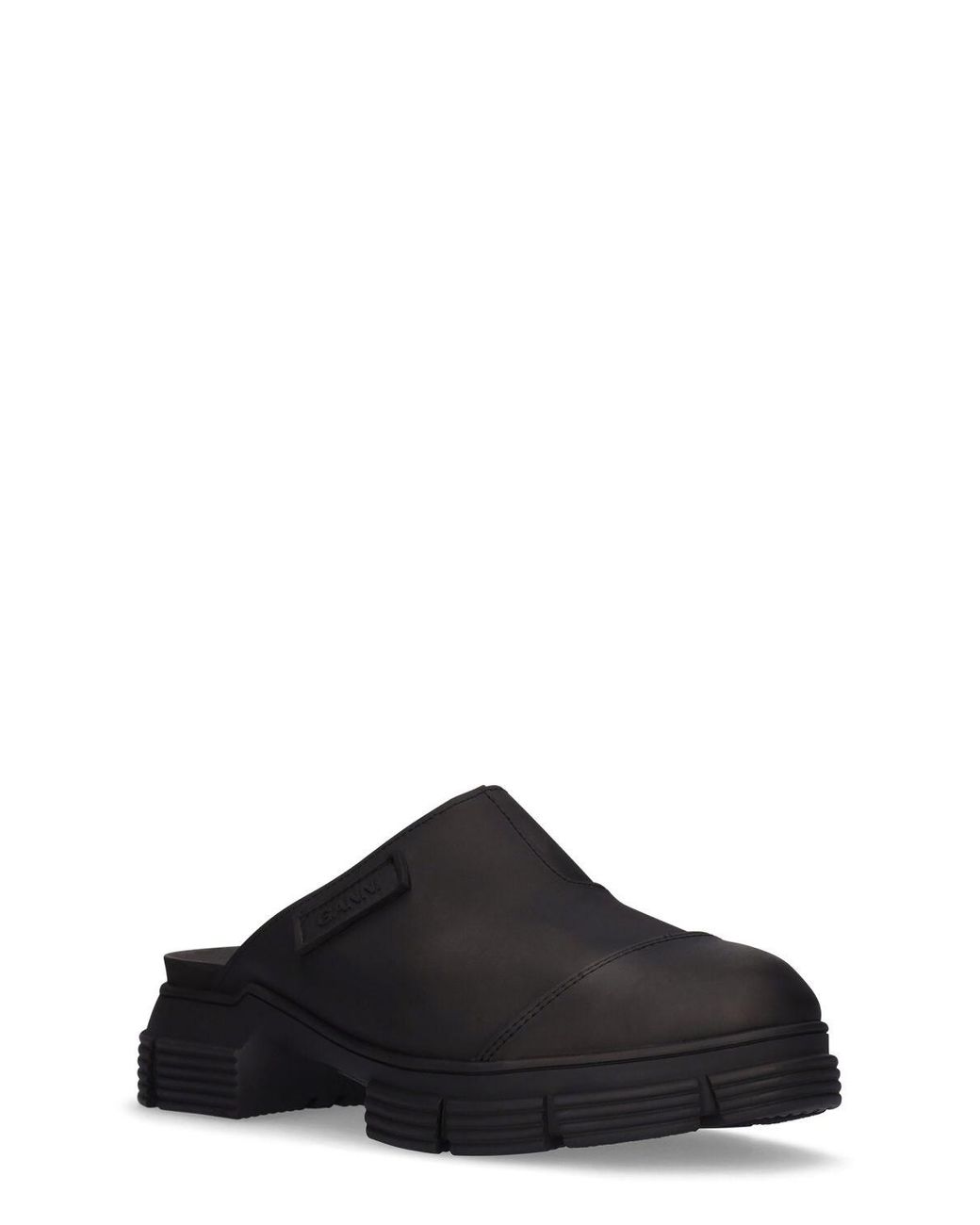 ☆送料・関税込☆GANNI★RECYCLED RUBBER CITY MULES BLACK★ Ganni Recycled Rubber City Mule | Garmentory