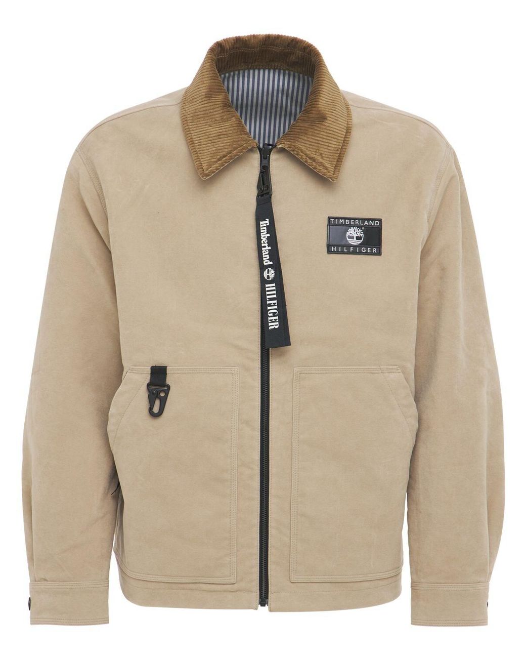 TOMMY HILFIGER x TIMBERLAND Organic Cotton Reversible Chore Jacket for Men  | Lyst Canada