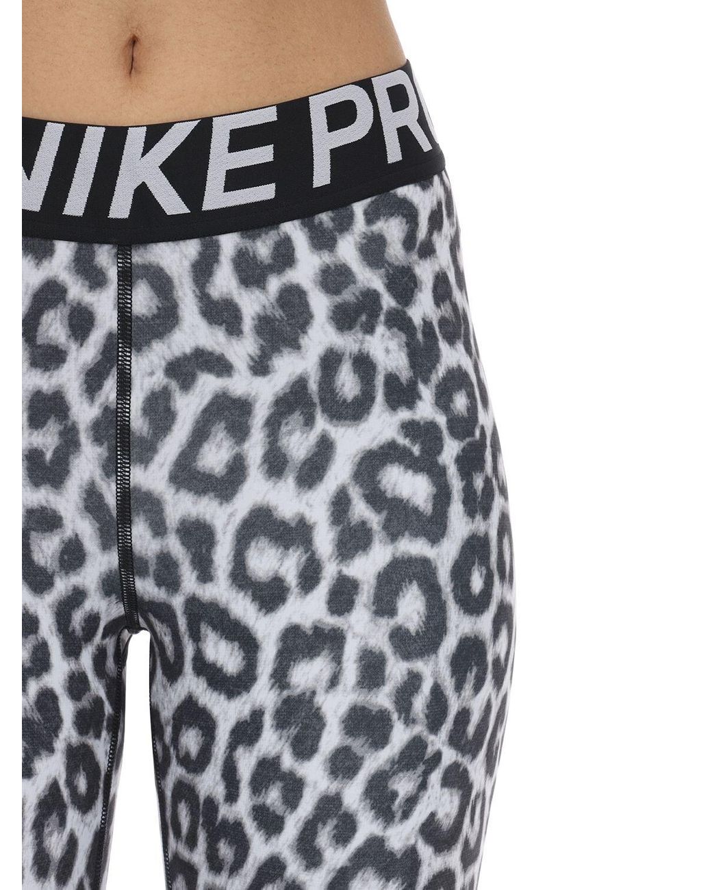 Nike Leopard Shorts in Black | Lyst