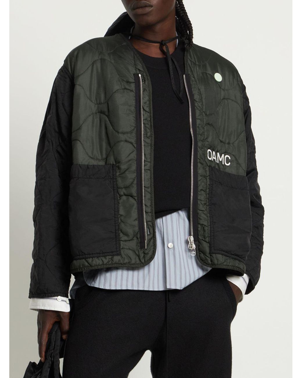 OAMC 22AW RE:WORK QUILTED BOMBER JACKET - 通販 - gofukuyasan.com