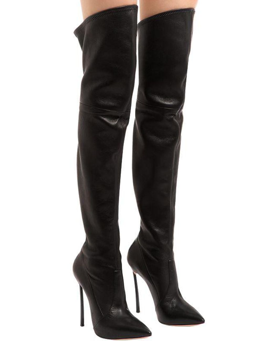 Casadei store leather boots
