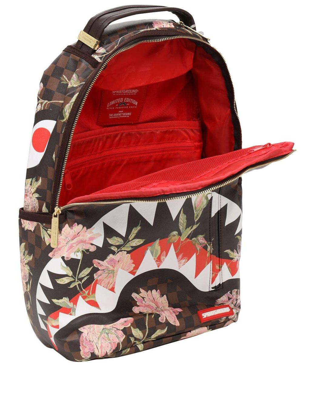 Sprayground Shark Flower Backpack for Men Lyst