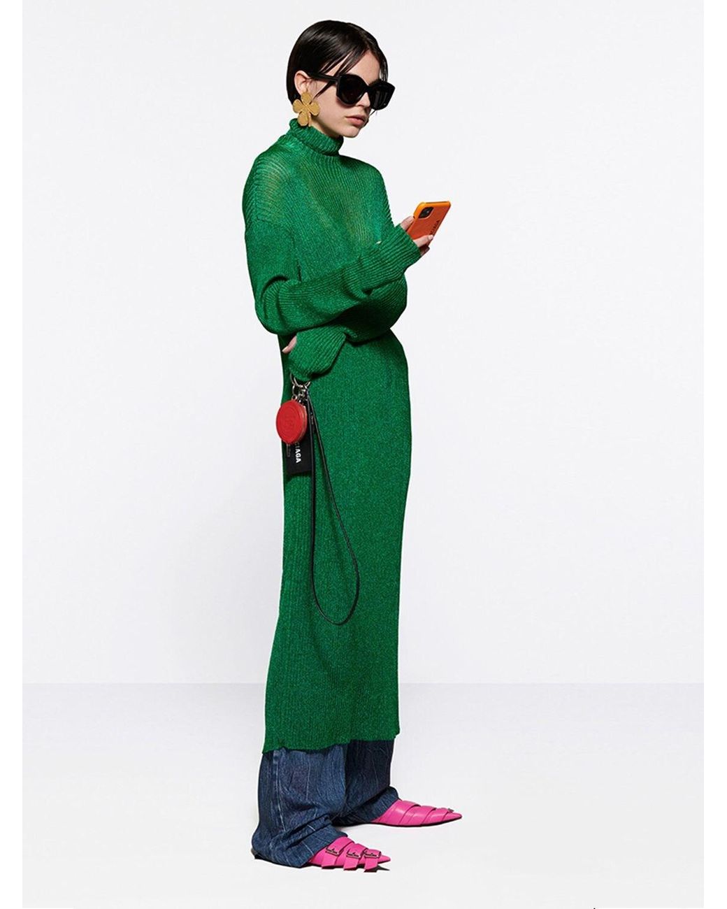 Balenciaga sales green dress