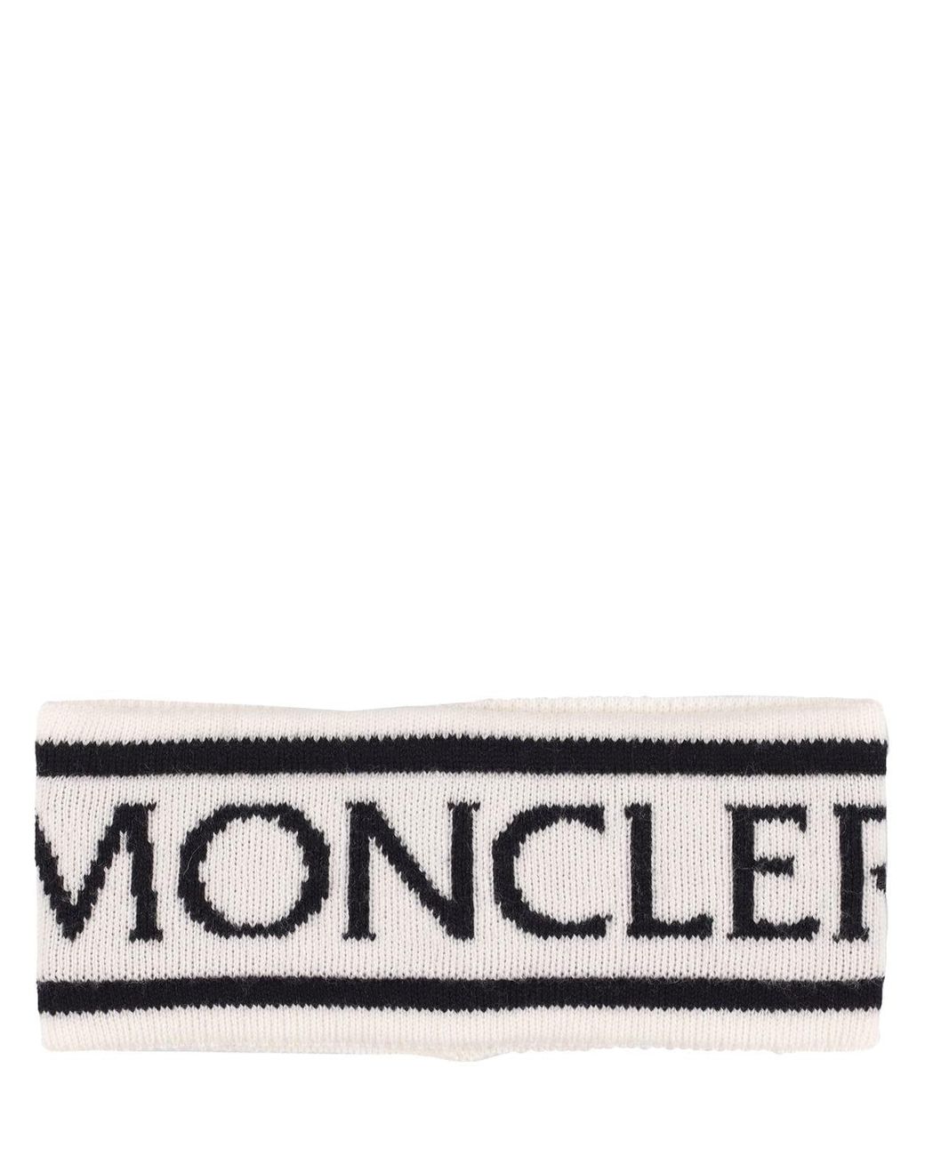 Bandeau À Logo Moncler en coloris Noir | Lyst