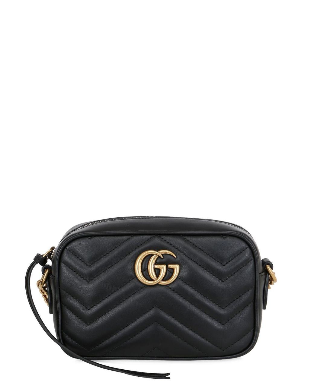 gg marmont camera small quilted leather shoulder bag