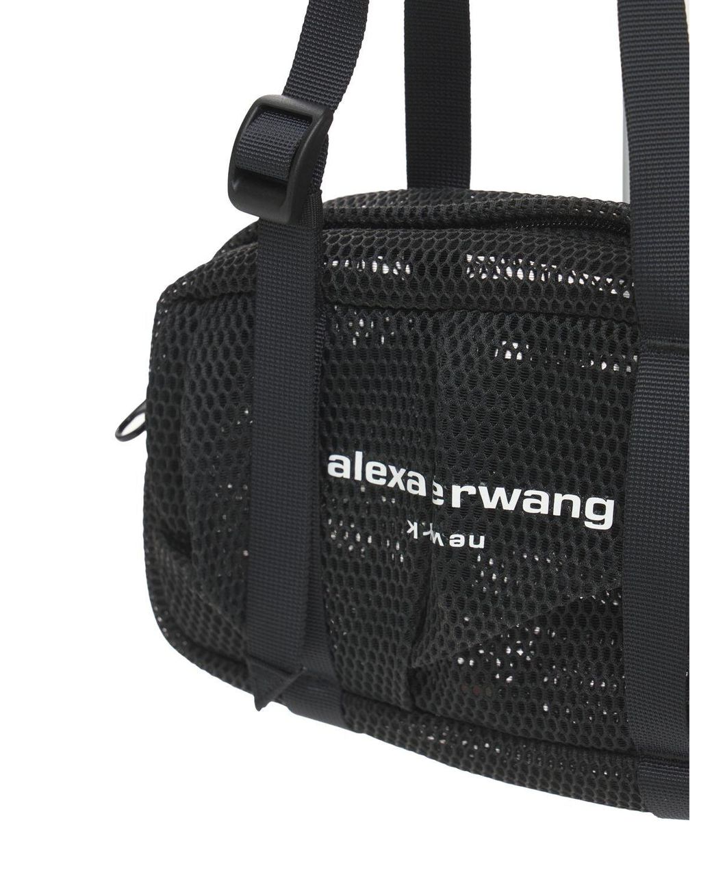 Alexander Wang Wangsport Mini Duffle Bag in Black | Lyst