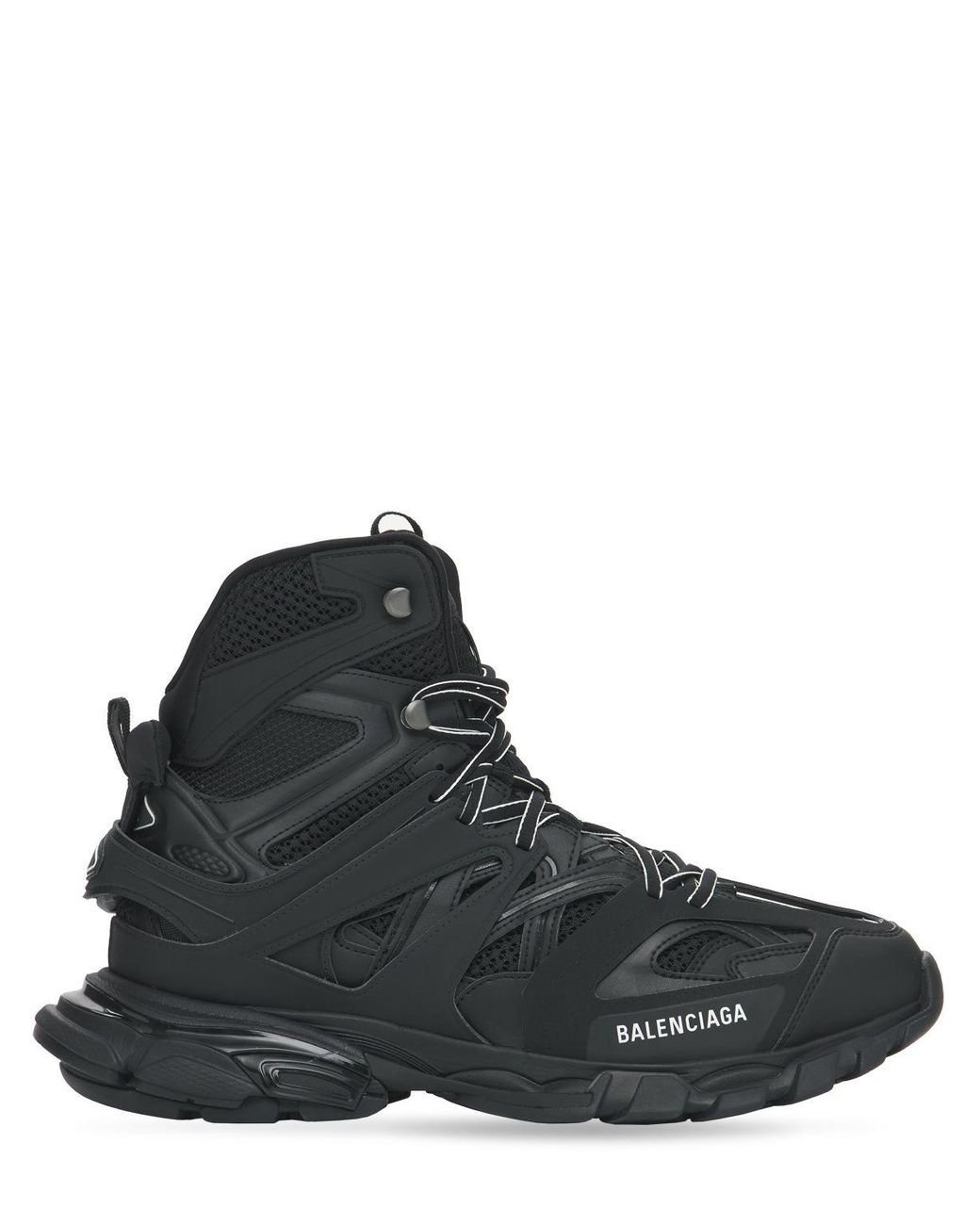 Balenciaga Track Hike Boots in Black for Men | Lyst